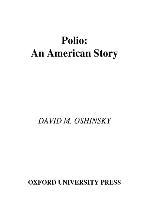 Title details for Polio by David M. Oshinsky - Available